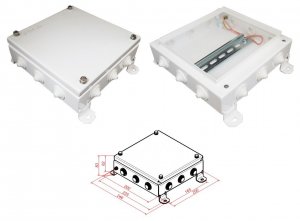 КМ IP 54-2020, 12 вводов